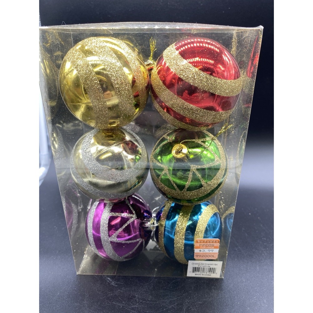 Plastic Ball‎ Ornaments